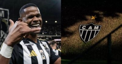 Júnior Santos, Atlético-MG (Foto: Reprodução/ Internet)