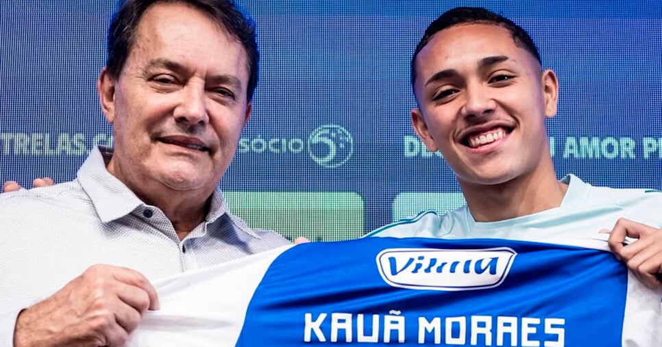 Kauã Moraes - Cruzeiro (Foto: Reprodução - Instagram)