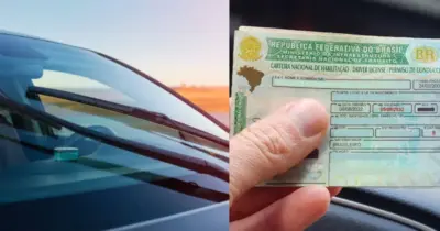 Lei de trânsito do para-brisa traz proibição e pode arrancar CNH de motoristas das categorias B, C, D e E