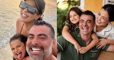Li Martins, JP Mantovani e filha Antonella (Foto: Reprodução/ Redes Sociais)
