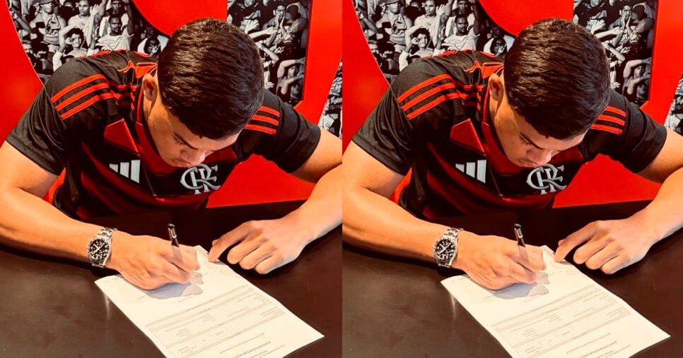 Luiz Guilherme - Flamengo (Foto: Reprodução - Instagram)