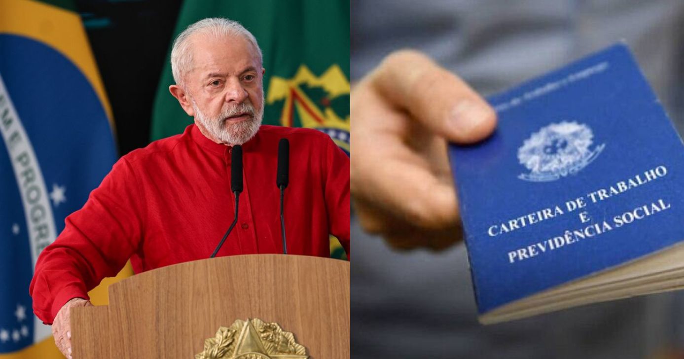 Lula / Carteira de Trabalho - Montagem: TV FOCO