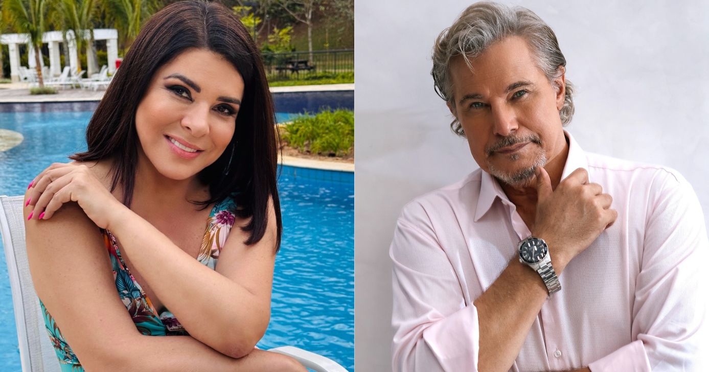 Mara Maravilha e Edson Celulari (Fotos: Reproduções / Instagram)