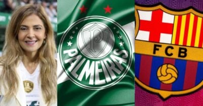 Leila Pereira tem veredito de adeus de xerifão da zaga no Palmeiras - Foo: Montagem