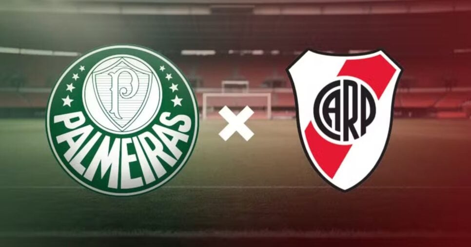 Palmeiras e River Plate - Foto: Montagem