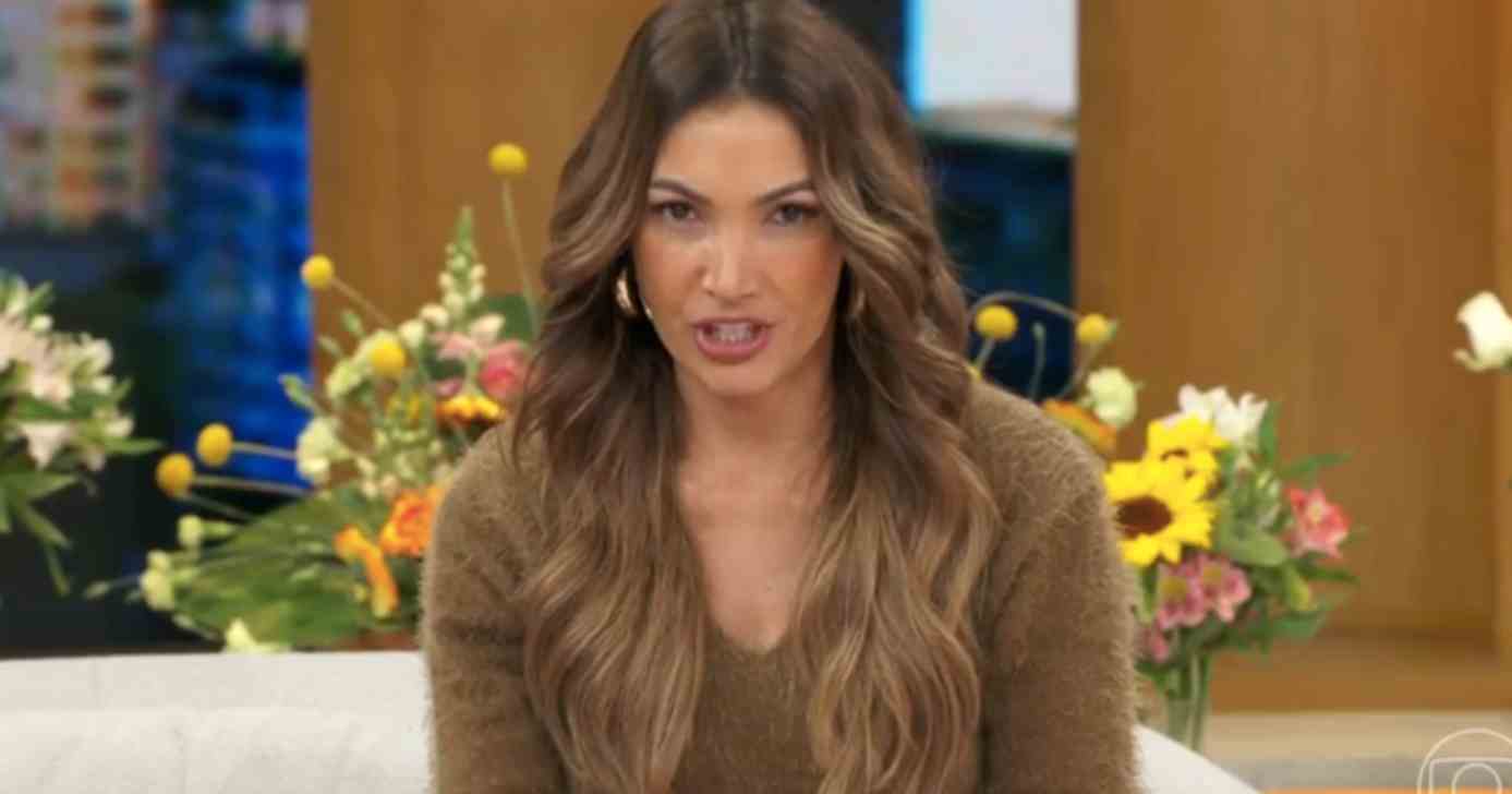 Patrícia Poeta no Encontro (Foto: Reprodução / Globo)