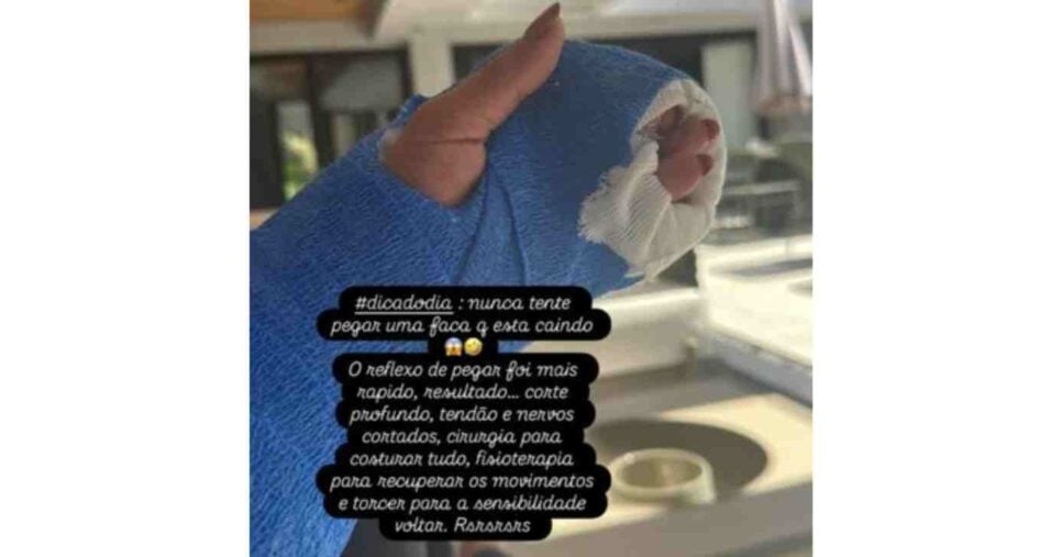 Publicação de Luciele Di Camargo (Foto: Reprodução / Instagram)