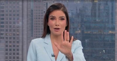 Sabina Simonato no Bom Dia São Paulo (Foto: Reprodução / Globo)