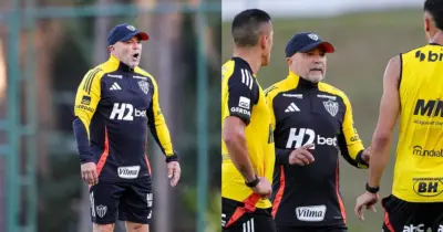 Adeus relâmpago: Estrela do Atlético-MG pede demissão no clube e Sampaoli é comunicado