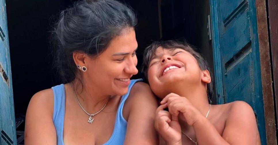 Simone Mendes e seu filho (Foto: Reprodução - Instagram)