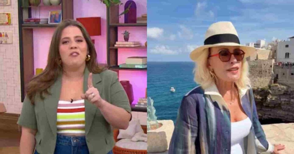 Tati Machado no Mais Você e Ana Maria (Fotos: Reproduções / Globo / Instagram)
