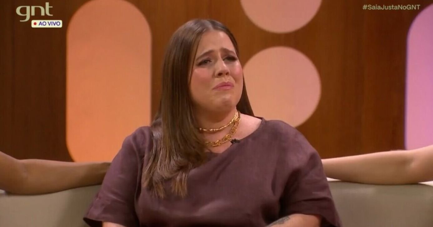 Tati Machado desmorona em prantos - Foto: Globo