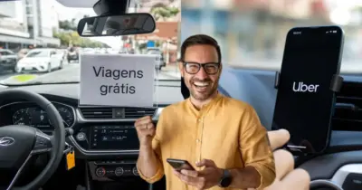 Uber confirma corrida 100% de graça para lista de clientes de SP e RJ; veja como conseguir