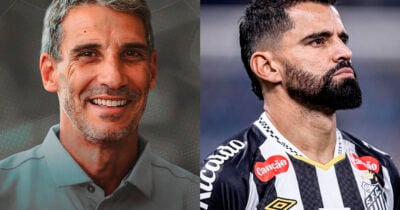 Vojvoda - Tomás Rincón no Santos (Foto: Reprodução - Instagram)