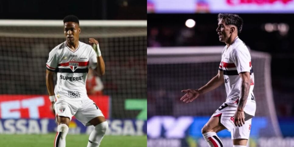 Wendell e Enzo Díaz podem jogar contra a LDU na Libertadores (Reprodução: Instagram)