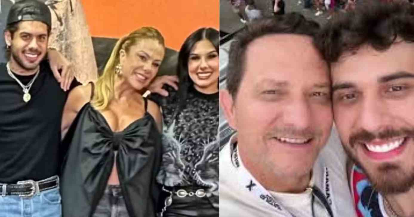 Zé Felipe, Poliana Rocha, Ana Castela, Marcos Mioto e Gustavo Mioto (Fotos: Reproduções/ Instagram)