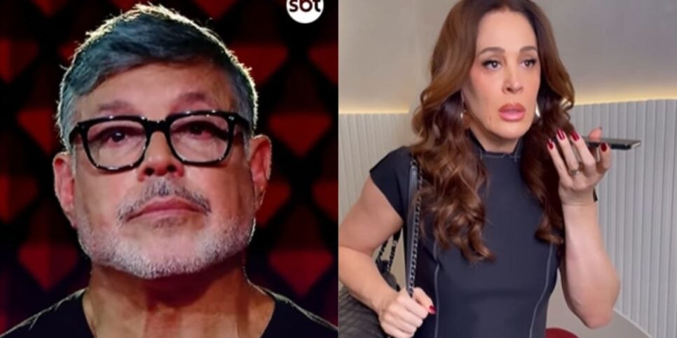 Frota comentou sobre relacionamento com Claudia Raia (Reprodução: SBT)
