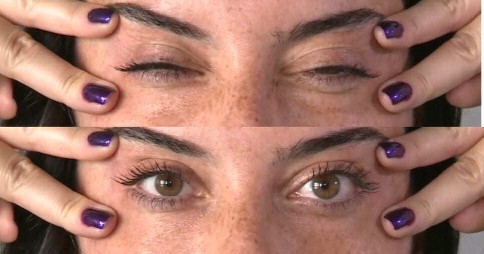 Abrir e fechar os olhos- Foto: YouTube