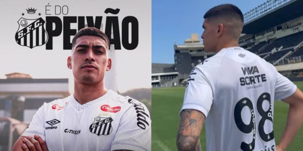 Adonis Frías deve ser o estreante contra o Atlético-MG (Reprodução: Instagram)