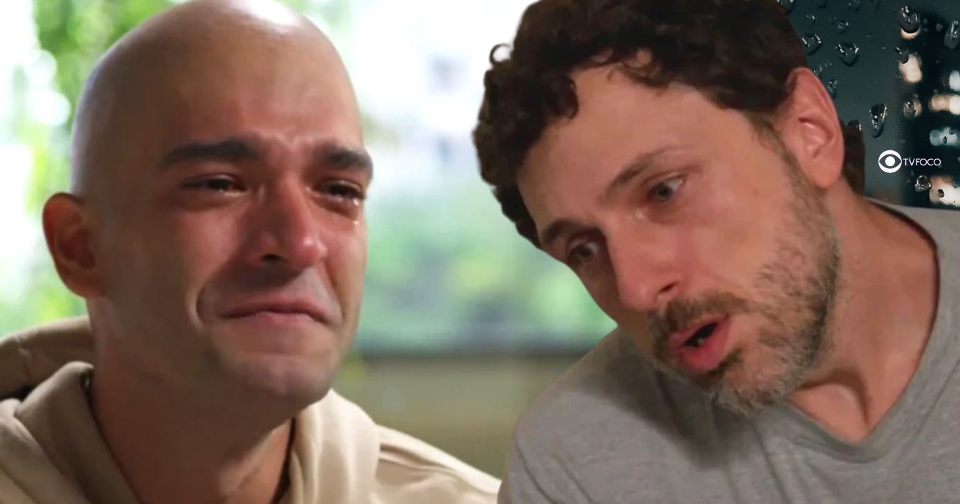 Afonso e Leonardo em Vale Tudo (Foto: Reprodução / Globo / Montagem TV Foco)