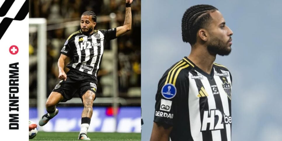 Alexsander terá um tratamento conservador no Atlético-MG (Reprodução: Instagram)