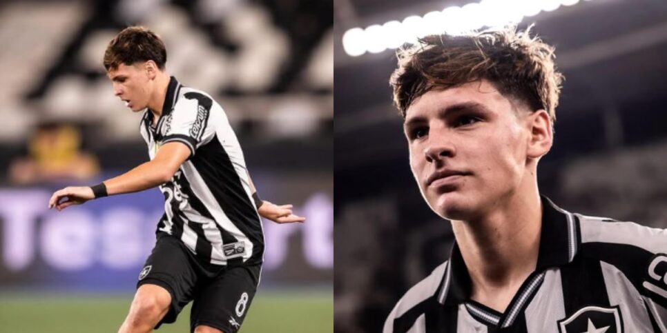 Álvaro Montoro de fora das últimas duas partidas do Botafogo (Reprodução: Instagram)