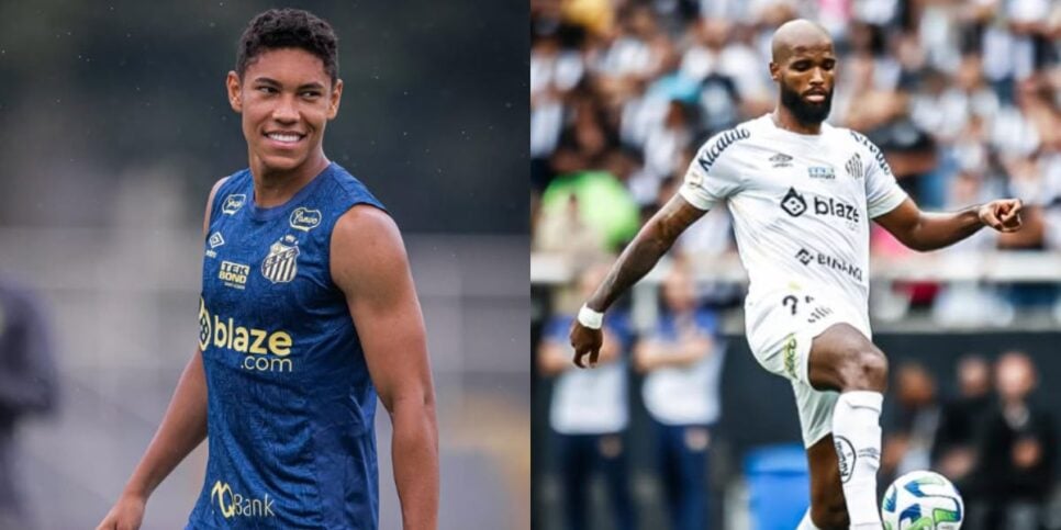 Vinícius Balieiro e Messias não devem retornar ao Santos (Reprodução: Instagram)