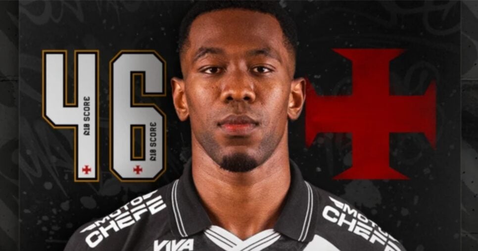 Carlos Cuesta, novo reforços do Vasco - Foto: Divulgação/Vasco