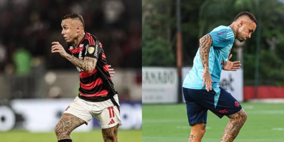 Everton Cebolinha permanecerá no Flamengo (Reprodução: Instagram)