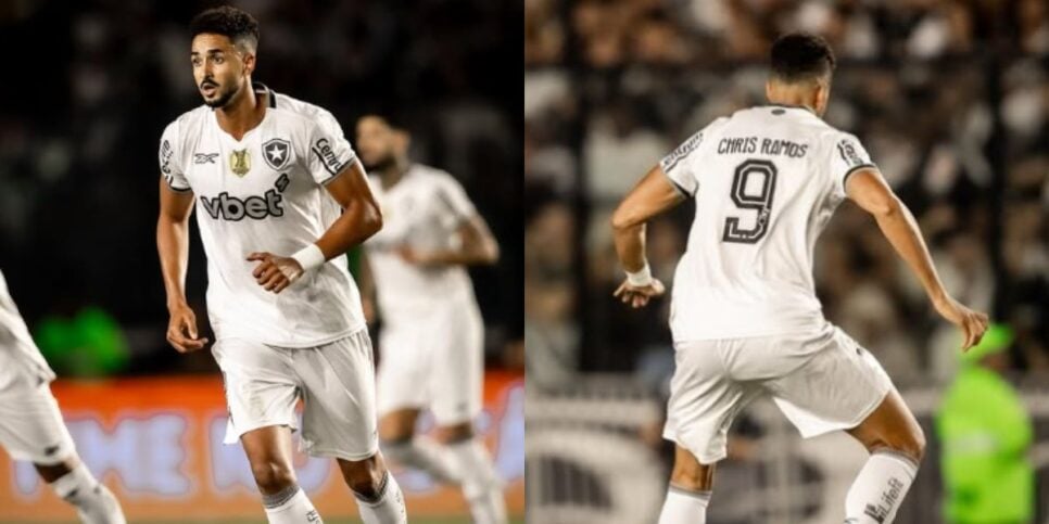 Chris Ramos fica à disposição contra o Vasco (Reprodução: Instagram)