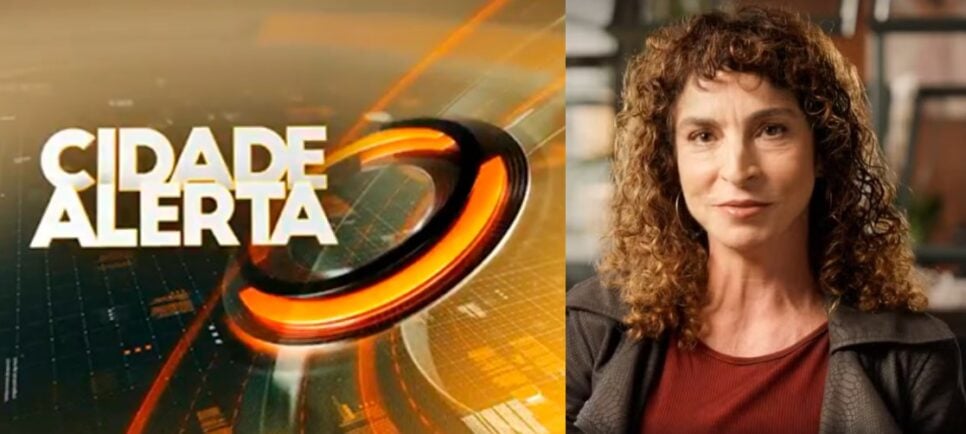 Logo do jornalístico Cidade Alerta e Rosane Svartman (Foto: Reprodução / Record / Instagram)