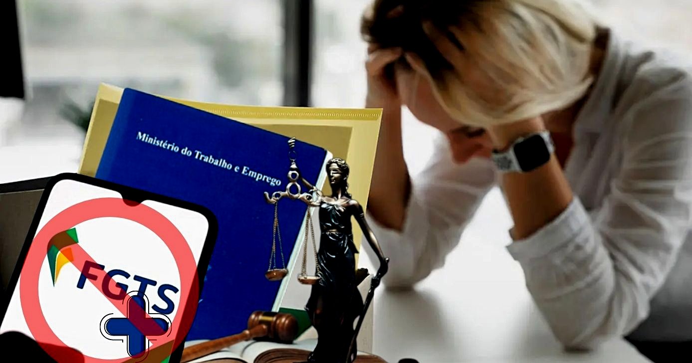 Lei trabalhista determina o que leva os CLTs a tomarem justa causa (Foto Reprodução/Lennita/Tv Foco/Canva)