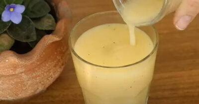 Suco de colágeno caseiro (Foto: Divulgação)