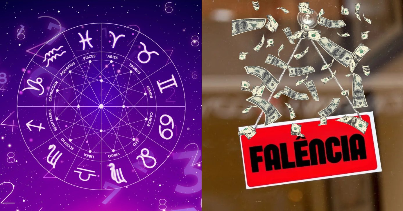 Esses signos precisam de atenção a falência (Foto: Divulgação)