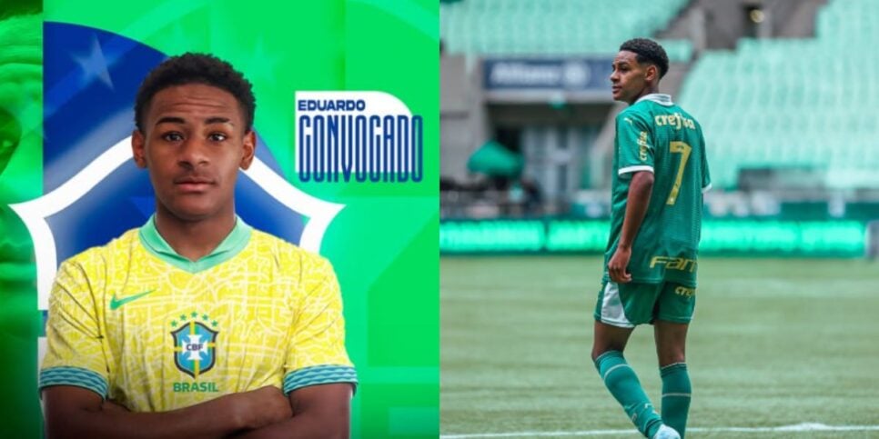 Eduardo Conceição é uma das grandes joias do Palmeiras (Reprodução: Instagram)