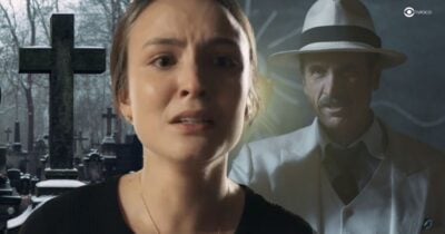 Estela e Ernesto em Êta Mundo Melhor! (Foto: Reprodução / Globo / Montagem TV Foco)