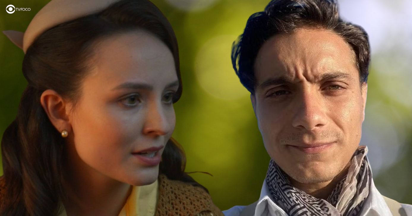 Estela (Larissa Manoela) e Túlio (Cadu Libonati) em Êta Mundo Melhor! (Foto: Reprodução / Globo / Montagem TV Foco)