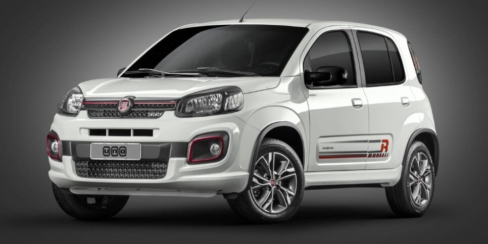 Fiat Uno está na lista de veículos mais roubados no Brasil (Reprodução: FIAT)