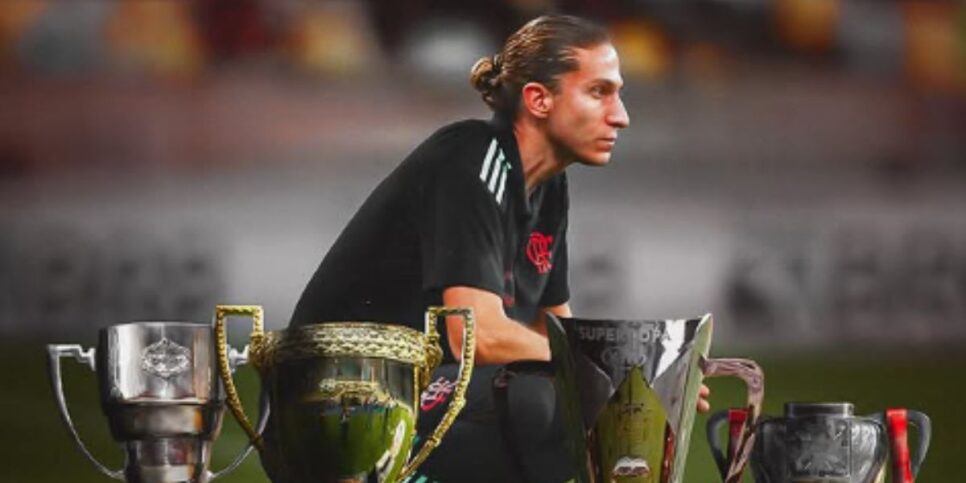 Filipe Luís já conquistou títulos pelo Flamengo (Reprodução: Instagram)