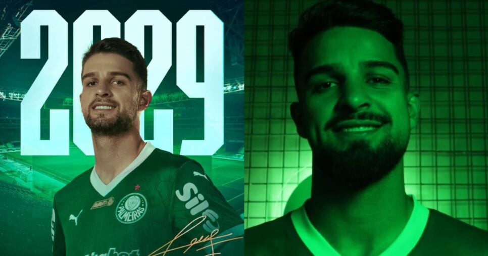 Flaco López tem contrato enovado com o Palmeiras - Montagem/Instagram