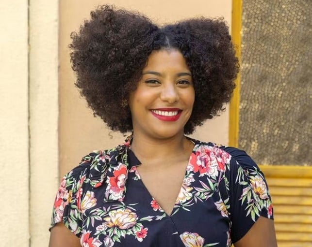 Francine em Êta Mundo Melhor! (Foto: Reprodução / Globo)
