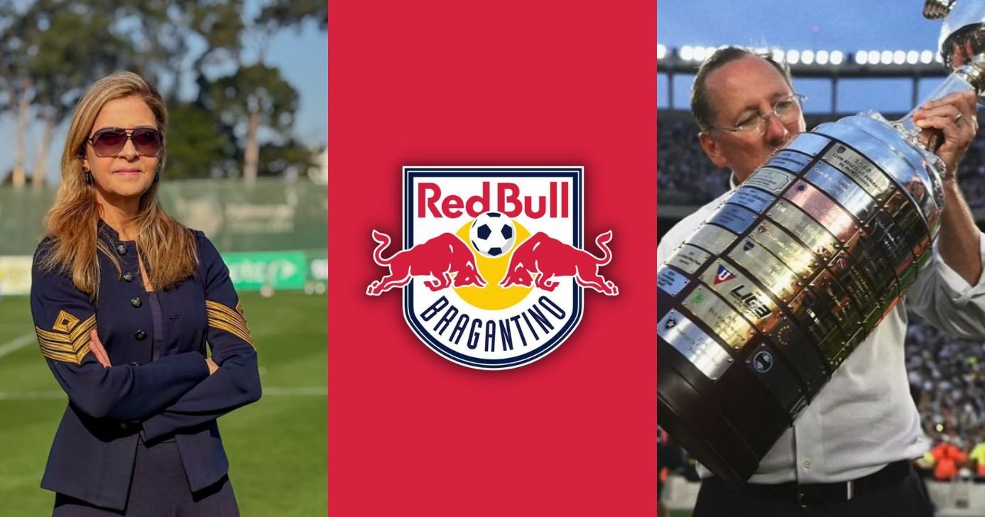 Dono do Bragantino tem tanto dinheiro que nem os R$ 16M de Leila e Textor chega perto - Montagem/TV FOCO