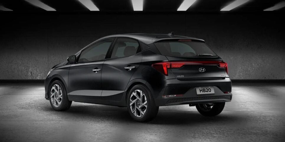 HB20 está no primeiro da lista dos mais roubados (Reprodução: Hyundai)
