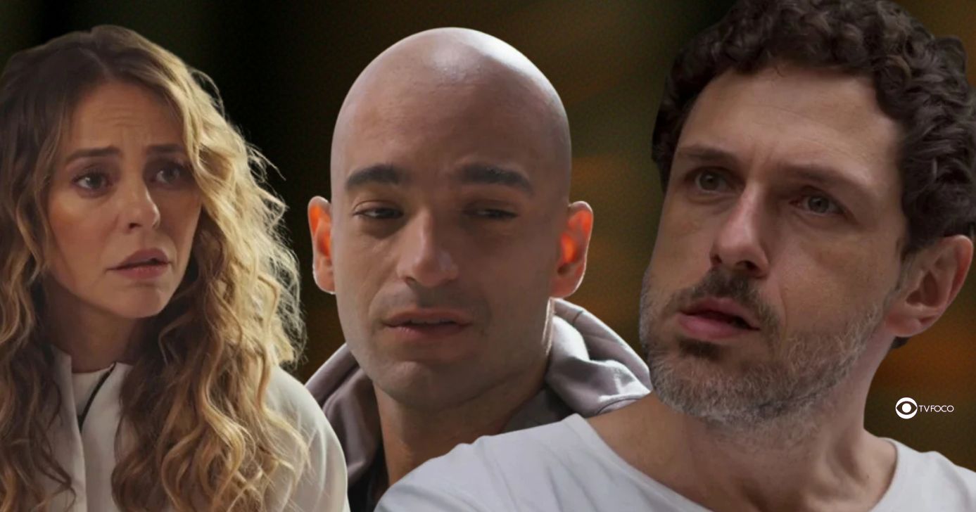 Heleninha, Afonso e Leonardo em Vale Tudo (Foto: Reprodução / Globo / Montagem TV Foco)