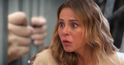 Ilustração de Heleninha presa em Vale Tudo (Foto: Reprodução / Globo / Montagem TV Foco)