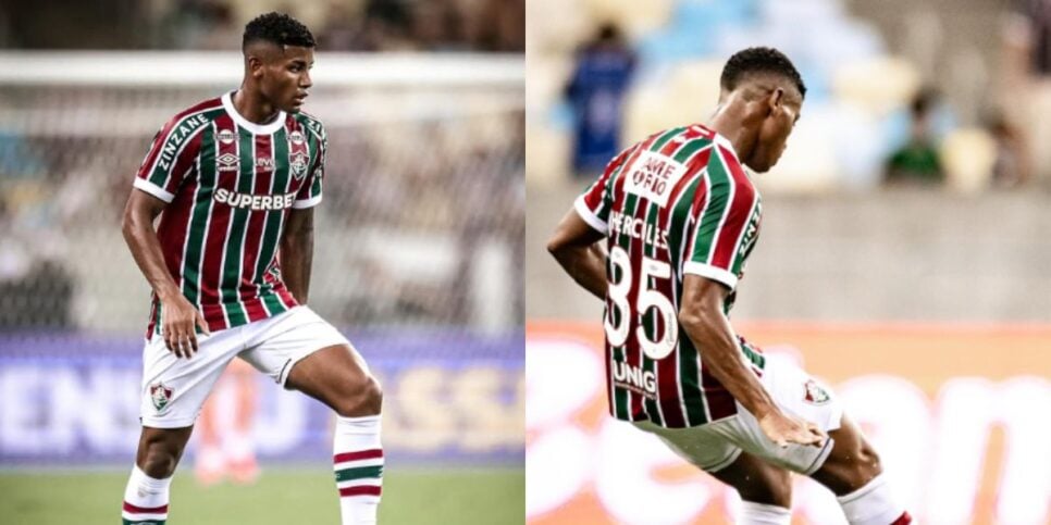 Hércules vem sendo destaque no meio-campo do Fluminense (Reprodução: Instagram)