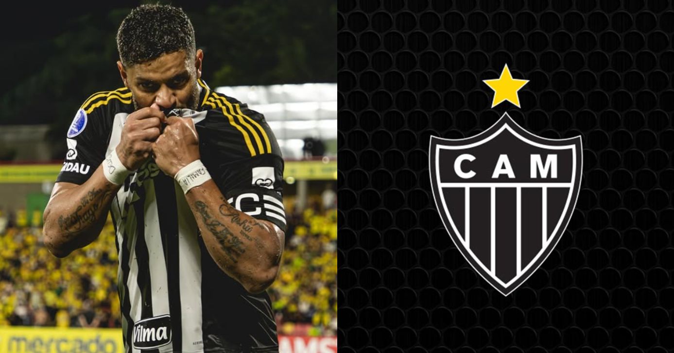 Hulk tem desfecho definido no Atlético-MG após um ano sem gol - Montagem/TV FOCO