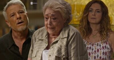 Jaques, Rosa e Filipa em Dona de Mim (Foto: Reprodução / Globo / Montagem TV Foco)