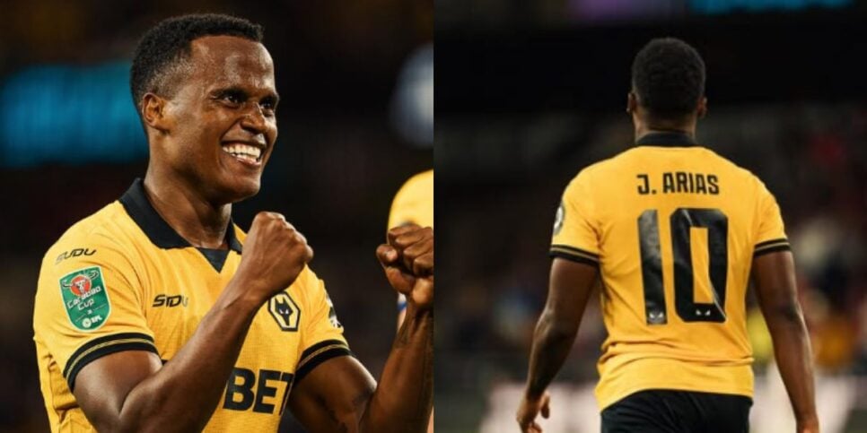 Jhon Arias não tem desejo de sair do Wolverhampton (Reprodução: Instagram)