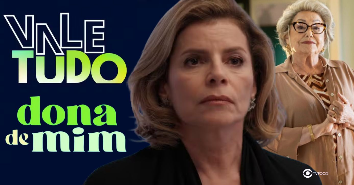 Odete personagem de Vale Tudo e Rosa de Dona de Mim (Foto: Reprodução / Globo / Montagem TV Foco)